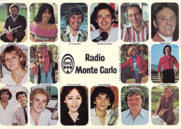 *CPM - RADIO MONTE CARLO - L'Equipe Des Animateurs - 16 Portraits - Foucault, Denisot, Roy, Zappy Max, Fernandel... - Andere & Zonder Classificatie