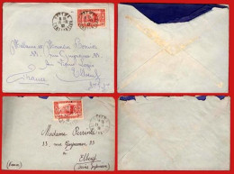 ** LOT  7  ENVELOPPES  GUELMA  CONSTANTINE  1937 - 38 ** - Covers & Documents