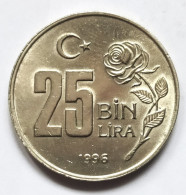 Turquie - 25 Bin Lira 1996 - Turquia