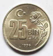 Turquie - 25 Bin Lira 1996 - Turkey