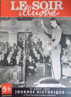 Le Soir Illustré N° 947 Prince Baudouin - Cervin - Puces Savantes - Réverbères - 3 Officiers Français Ont Sauvé La Paix - Testi Generali