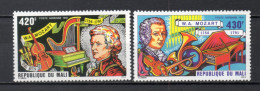 MALI  PA  N° 414 + 415     NEUFS SANS CHARNIERE  COTE 6.00€    MOZART COMPOSITEUR - Malí (1959-...)