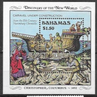 Bahamas Columbus Sheet  Mnh ** Nsc 1989 - Bahama's (1973-...)