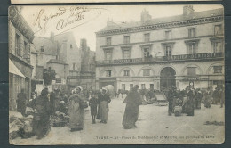 Tours - 41 -  Place Du Chateauneuf Et Marché Aux Pommes De Terre   - Mab 5956 - Tours