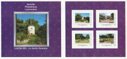 Feuillet Collector Luçon Le Jardin Dumaine Amicale Philatélique France 2012 L P 20gr 4 Timbres Autoadhésifs N° - Collectors