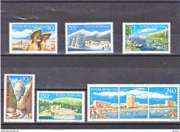 ROUMANIE 1971 TOURISME Yvert 2596-2601, Michel 2921-2926 NEUF** MNH Cote 4,60 Euros - Nuevos