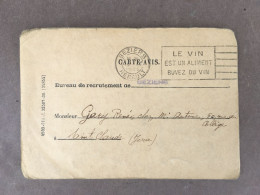 Ancienne Carte-avis / Avis De Recrutement / Béziers / 1930 - Unclassified