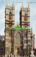 R607547 London. Westminster Abbey. West Towers. Valentine. Valesque - Andere & Zonder Classificatie