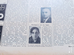LA DOMENICA DEL CORRIERE 1937 MORI TRENTO REGGIO EMILIA LA FABBRICA DEGLI ATTORI LA CINA I VIOLINI STRADIVARI - Autres & Non Classés