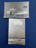 2 Cartes Parachutistes. - Other & Unclassified