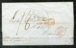 URUGUAY Vorphila - Schiffspost, Navire, Paquebot, Ship Letter, Stempel SHIP LETTER DOVER U.a. - Uruguay