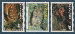 Polynésie - YT N° 275 à 277 ** - Neuf Sans Charnière - 1987 - Unused Stamps
