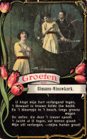 Giessen Nieuwkerk Groeten Uit Fantasiekaart Oud Circa 1915 C3106 - Andere & Zonder Classificatie