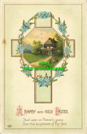 R607636 A Happy And Holy Easter. Shed Upon Us Heavenly Grace. E. A. Schwerdtfege - World