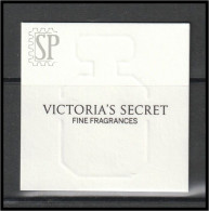 Victoria's Secret Fine Fragrances Parfum 1 Perfume Card Carte Parfumée Cartão Perfumado 2024 Mulher Woman - Modern (vanaf 1961)