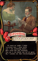 Hoofddorp Groeten Uit Fantasiekaart Oud 1920 C3109 - Sonstige & Ohne Zuordnung