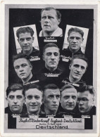 SPORT - Fussball - Länder Kampf Deutschland / England Berlin 1938  Spielern & Sonderstempel - 3e Reich Propaganda - Guerre 1939-45