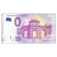 C2642# 0 Euros. España. Madrid. Puerta De Alcalá (SC) 2018-1 - [ 8] Ficticios & Especimenes