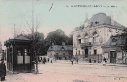 Montreuil  -  Mairie - Station - Tramway -  CPA °J - Montreuil