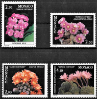 MONACO - PLANTES DU JARDIN EXOTIQUE - N° 1308 A 1311 - NEUF** MNH - Autres & Non Classés