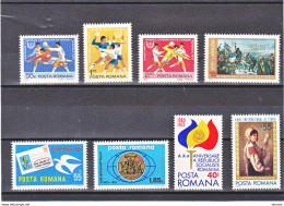 ROUMANIE 1975  Yvert 2881-2883 + 2891-2894 + 2898 NEUF** MNH Cote 5,15 Euros - Neufs