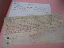 PIERRE FORESTIER Autographe Signé 1600 SECRETAIRE CHAMBRE ROI CONNETABLE Parchemin - Historical Documents