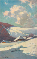 Winter Im Schwarzwald Landschaft Kunstler-AK Fr. Reiss German Artist Postcard - Altri & Non Classificati