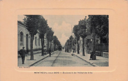 Montreuil  - Boulevard De L'Hotel De Ville -  CPA °J - Montreuil