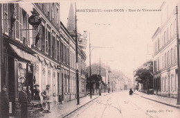 Montreuil  - La Rue De Vincennes -  Tabac - CPA °J - Montreuil