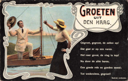 Den Haag Groeten Uit Fantasiekaart Oud 1914 C3118 - Den Haag ('s-Gravenhage)