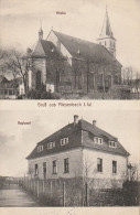 AK Gruß Aus Riesenbeck I.W. - Mehrbildkarte - Kirche Kaplanei - 1915 (69136) - Steinfurt