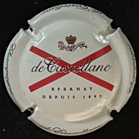 265 - 99 - De Castellane Crème, Noir Et Rouge, Epernay Depuis 1895 (côte 1,5 €) Capsule De Champagne - De Castellane