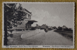 Westouter - Rooden Berg En Hôtel Belvedere - Ed. Albert - Voir Cachet De La Maison Au Verso - 1934 - Heuvelland