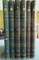 Jules Verne, Stahl - Lot De 6 Tomes Du Magasin D'éducation Et De Récréation (1869 à 1873) - Hetzel - 1801-1900