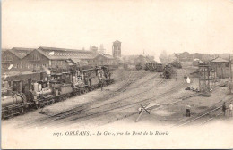 45 ORLEANS - La Gare  Vue Du Pont De La Bourie - Orleans