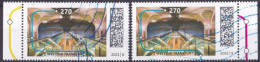 BRD 2021 Mi. Nr. 3594 Rand Rechts + Links O/used (BRD1-4) - Used Stamps