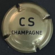 314 - 1 - Comte De Senneval (or Et Noir), CS Petites Lettres (côte 3 €) Capsule De Champagne - Autres & Non Classés