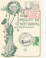 Expo Philatelie Golfech Centrale 1984  Philat'eg Marcel Paul, Langue Oc Occitan Art Nouveau - Altri & Non Classificati