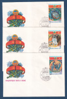 Russie - CCCP - FDC - Premier Jour - Soyouz - Espace - 1983 - Covers & Documents