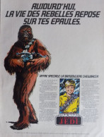 Publicité De Presse ; Figurine Star-Wars - La Bandoulière Chewbacca - Werbung