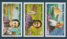 Polynésie - YT N° 292 à 294 ** - Neuf Sans Charnière - 1987 - Unused Stamps