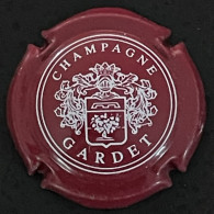 322 - 4 - Gardet (bordeaux Et Blanc) Verso Or (côte 2 €) Capsule De Champagne - Sonstige & Ohne Zuordnung