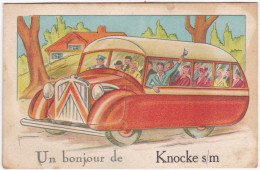 Knocke Sur Mer, Carte à Système - Andere & Zonder Classificatie