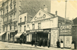 PARIS Montmartre. Boulevard De Clichy. Casino De Montmartre. - Arrondissement: 18