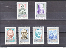 ROUMANIE 1984 Personnalités Yvert 3491-3496, Michel 4013-4018 NEUF** MNH Cote 5,50 Euros - Neufs