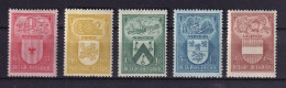 [2828] Zegels 743 - 747 * Scharnier - Unused Stamps