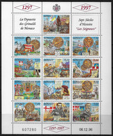 MONACO - ANNEE 1997 - DYNASTIE DES GRIMALDI - LES SEIGNEURS DE MONACO - F 2089 A 2101 - NEUF** MNH - Nuovi