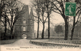 N°1814 W -cpa Carrouges -pavillon D'entrée Du Château- - Carrouges