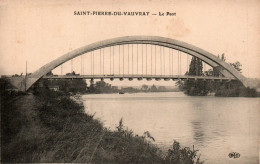 N°1815 W -cpa Saint Pierre Du Vouvray -le Pont- - Autres & Non Classés