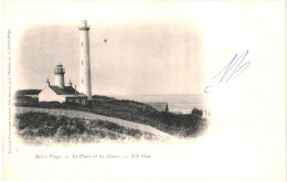 CPA Carte Postale France Berck Plage Le Phare Et Les Dunes  Début 1900  VM80376 - Berck